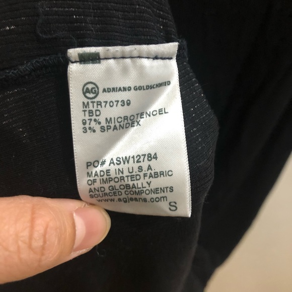 AG black ribbed top nwot - Picture 6 of 6